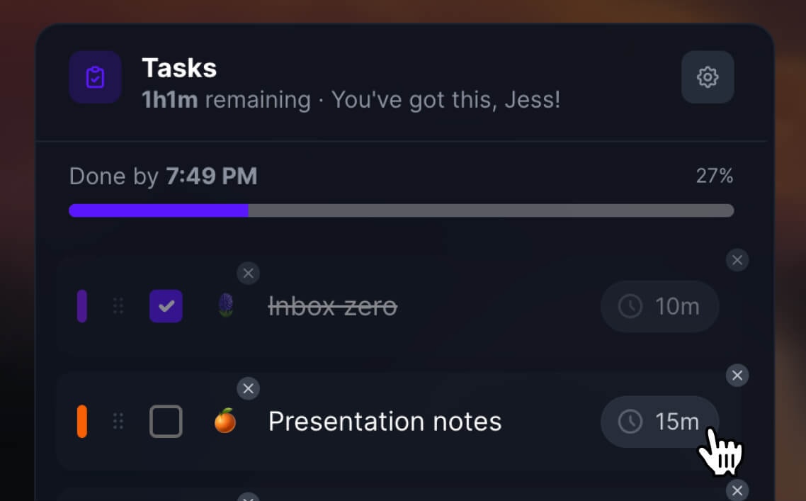2 images from the Flocus Dashboard showing soundscape settings and theme selection